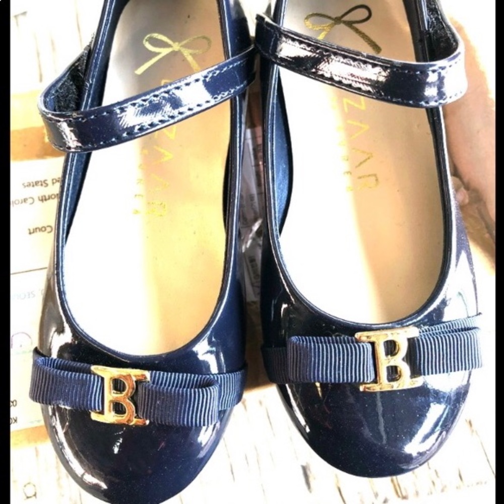 Navy Blue girls dress shoes